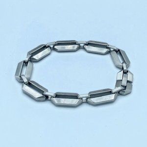 Tiffany & Co. Zellige Link Steel Bracelet